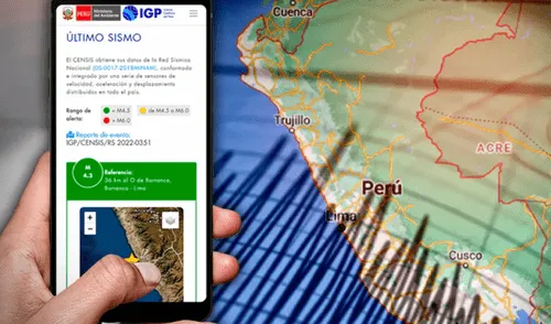 Conoce qué sismos se han registrado en el territorio peruano hoy, lunes 4 de julio. Foto: composición LR / La República