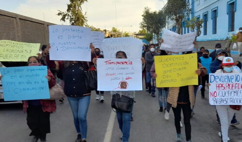 Ugel Norte le abrió a Quisocala Torres un proceso administrativo. Foto: Alexis Choque/ URPI-GLR Ugel Norte le abrió a Quisocala Torres un proceso administrativo. Foto: Alexis Choque/ URPI-GLR