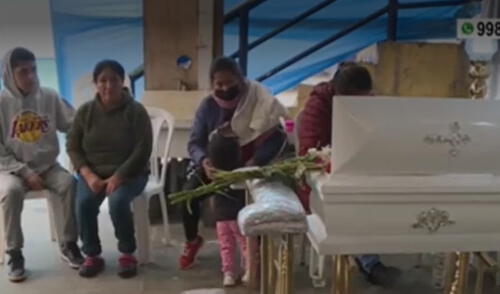 Según los familiares, se habría asfixiado al consumir sus alimentos. Foto: captura América Noticias
