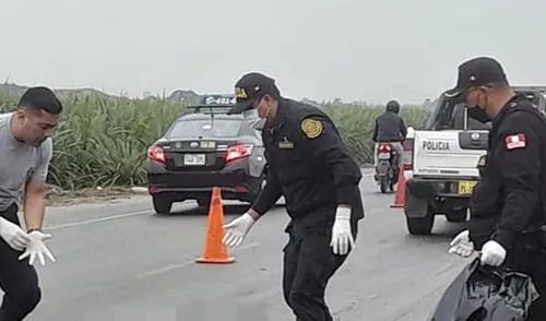 Efectivos de la Comisaría de Laredo levantaron cuerpo. Foto: Ciudad de Laredo/Facebook Efectivos de la Comisaría de Laredo levantaron cuerpo. Foto: Ciudad de Laredo/Facebook