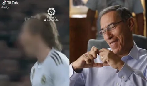 LaLiga publicó un divertido video con la canción "Mi bebito fiu fiu". Foto: composición/captura TikTok LaLiga publicó un divertido video con la canción "Mi bebito fiu fiu". Foto: composición/captura TikTok