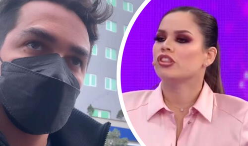 Juan Víctor Sánchez y Andrea San Martín fueron llamados 'tóxicos' por Magaly Medina. Foto: composición LR/Juan Víctor/Instagram/captura ATV