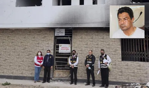 Como se recuerda, tras conocerse la detención de este sujeto, una turba de personas incendió la casa donde se halló a la niña. Foto: Ministerio Público