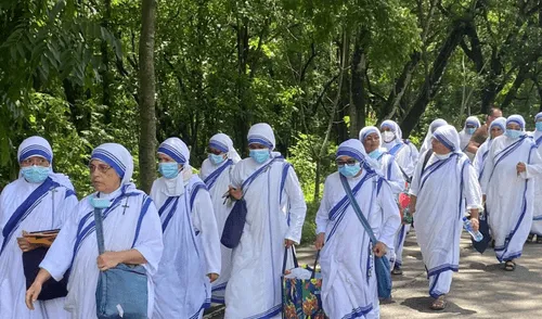 Las Hermanas de la Caridad de Santa Teresa de Calcuta salieron de Nicaragua. Foto: Padre Sunil Kumar Adugula