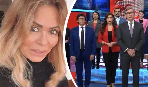 Gisela Valcárcel reaccionó al pronunciamiento de América Televisión. Foto: composición LR/Gisela Valcárcel/Instagram