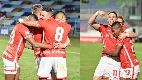 Los goles imperiales los hicieron Danilo Carando y Adrián Ugarriza. Foto: Club Cienciano