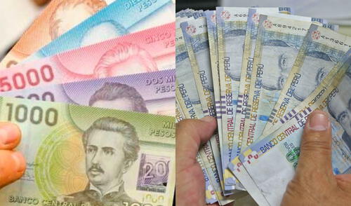 En lo que va del año, el peso chileno se ha depreciado -12,3% frente al dólar. Foto: composición LR/EFE/Andina