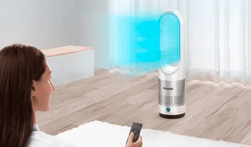 Hay varios modelos de ventiladores sin aspas. Foto: Muy Computer Hay varios modelos de ventiladores sin aspas. Foto: Muy Computer