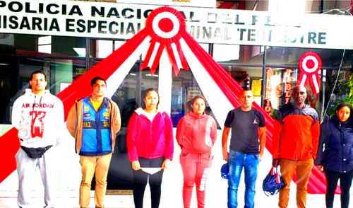 Las personas extranjeras intervenidas eran de nacionalidad venezolana, colombiana y ecuatoriana. Foto: Cortesía de Radio Uno