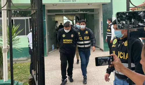 Los detenidos fueron traídos hasta la Divincri Chiclayo. Foto: Clinton Medina/La República