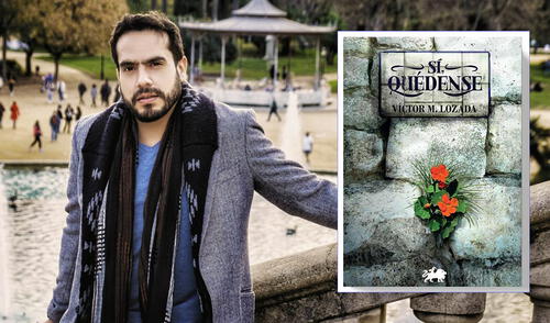 Víctor Lozada también publicó a mediados de 2021 "Discerpo", una obra ambientada en un futuro distópico. Foto: cortesía