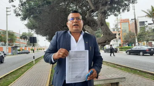 Gerente de Transporte llevó documento a empresa vehicular. Foto: MPT