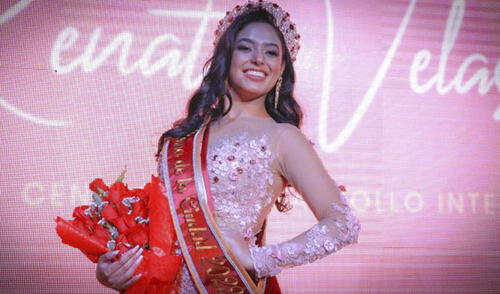 La joven de 22 años estará presente en todos los actos protocolares por el aniversario de Arequipa. Foto: Municipalidad de Arequipa La joven de 22 años estará presente en todos los actos protocolares por el aniversario de Arequipa. Foto: Municipalidad de Arequipa