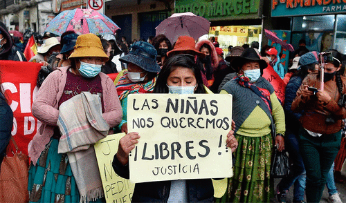 Los feminicidios y los recurrentes casos de violencia doméstica colocan a Bolivia entre los países más violentos de la región. Foto: AFP