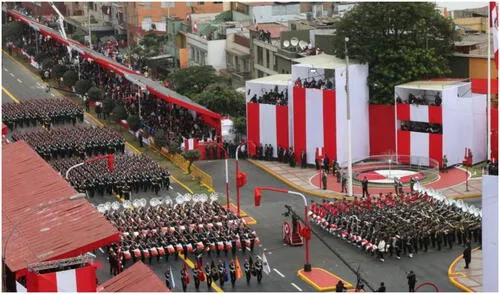 Desfile militar no se realizará en su sede tradicional y contará con estrictos protocolos. Foto: Radio Nacional