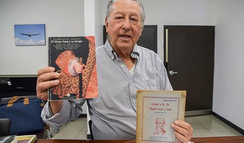 Carlos Amat y León. Foto: Luis Julián / Caretas