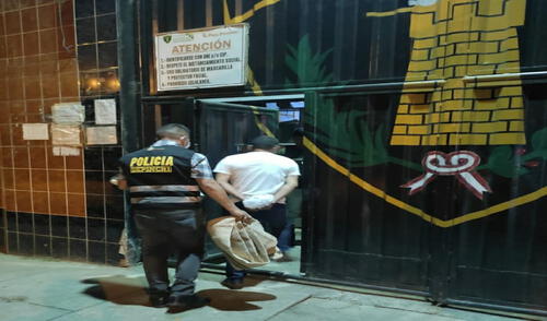 Ante la denuncia de los vecinos, la Policía actuó de inmediato y detuvo al presunto agresor. Foto: Tiempo Real/difusión