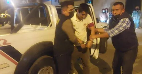 Hombre será trasladado a Pisco. Foto: PNP Hombre será trasladado a Pisco. Foto: PNP
