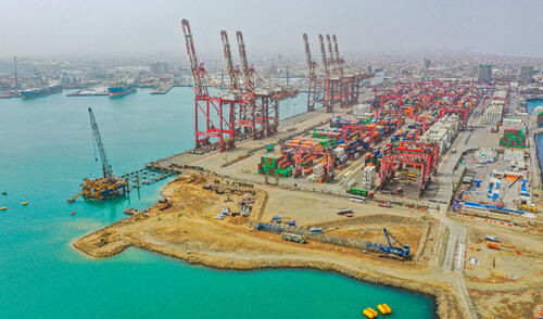 El muelle se extenderá en 400 metros hasta alcanzar los 1.050 metros. Foto: MTC