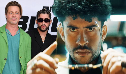 "Bullet train" tiene grandes estrellas como Brad Pitt, Joey King y Aaron Taylor-Johnson. Foto: composición LR/Sony Pictures