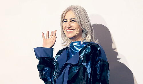 “Siempre hacer un personaje real, no ficción, que está en el imaginario de todo el mundo, es muy difícil, es una responsabilidad muy grande", comenta la actriz acerca de su interpretación de Doña Tota, madre de Maradona. Foto: Gerardo Marín/ La República “Siempre hacer un personaje real, no ficción, que está en el imaginario de todo el mundo, es muy difícil, es una responsabilidad muy grande", comenta la actriz acerca de su interpretación de Doña Tota, madre de Maradona. Foto: Gerardo Marín/ La República