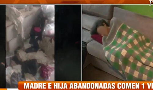 Santa Anita: mujeres de la tercera edad viven en condiciones precarias. Foto: captura video/ATV