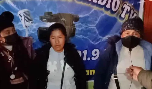 Parientes de la mujer fallecida pidieron a las autoridades que el caso sea investigado. Foto: Captura radio Onda Azul Parientes de la mujer fallecida pidieron a las autoridades que el caso sea investigado. Foto: Captura radio Onda Azul