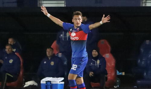 Mateo Retegui fue la gran figura del encuentro en el Estadio José Dellagiovanna. Foto: Tigre/Twitter Mateo Retegui fue la gran figura del encuentro en el Estadio José Dellagiovanna. Foto: Tigre/Twitter