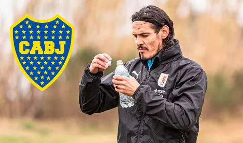 Edinson Cavani sonó como posible refuerzo del conjunto xeneize. Foto: AUF Edinson Cavani sonó como posible refuerzo del conjunto xeneize. Foto: AUF
