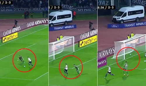 Gol de Vélez. Foto: captura ESPN