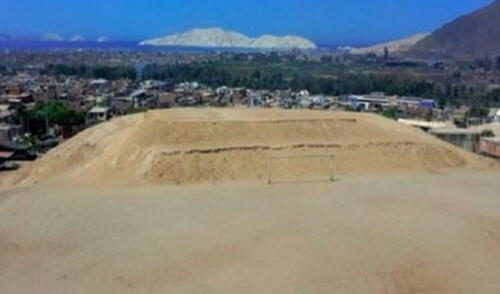 El sitio arqueológico Huaca San Pedro fue construido por los mochicas entre los siglos II y VIII d. C. Foto: Mincul