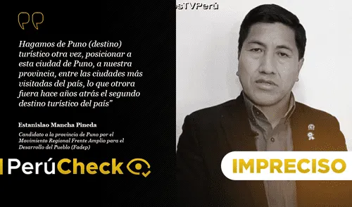 Puno se ha mantenido dentro del top de los 5 destinos turísticos del Perú preferidos por el turista extranjero entre 2008 y 2019. Foto: composición LR/PerúCheck