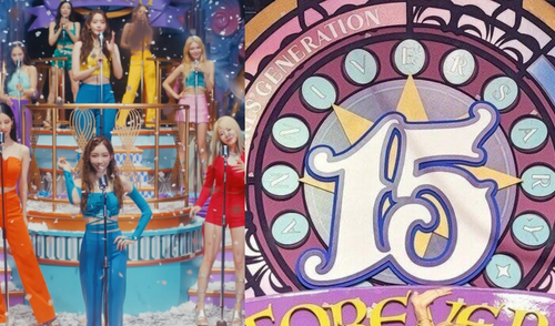 "Forever 1" marcó el regreso de SNSD como grupo completo tras 5 años. Álbum, además, fue lanzado por el 15 aniversario de la girlband junto al MV de la canción principal homónima. Foto: composición LR/SM