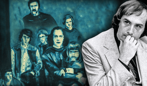 Dibujo de algunas de las personalidades de Billy Milligan hecho por una de ellas. Foto: composición Jazmin Ceras/captura YouTube/AP.