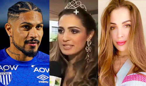 Paolo Guerrero está saliendo con Ana Paula Consorte. Foto: composición / La República / captura América TV / Instagram / Ana Paula Consorte