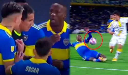 Increíble lo que le cobró el árbitro a Advíncula. Foto: composición LR/captura de ESPN Increíble lo que le cobró el árbitro a Advíncula. Foto: composición LR/captura de ESPN