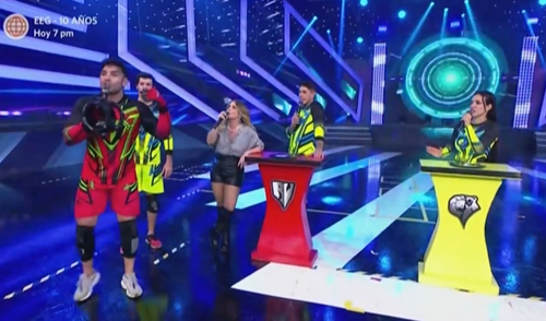 Rafael Cardozo, Rosángela Espinoza y Patricio Parodi protagonizan discusión en "Esto es guerra". Foto: captura de América TV Rafael Cardozo, Rosángela Espinoza y Patricio Parodi protagonizan discusión en "Esto es guerra". Foto: captura de América TV