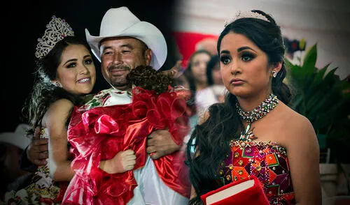 Rubí Ibarra a seis años de recibir a 30.000 personas en su fiesta de 15 años. Foto: composición LR/AFP Rubí Ibarra a seis años de recibir a 30.000 personas en su fiesta de 15 años. Foto: composición LR/AFP