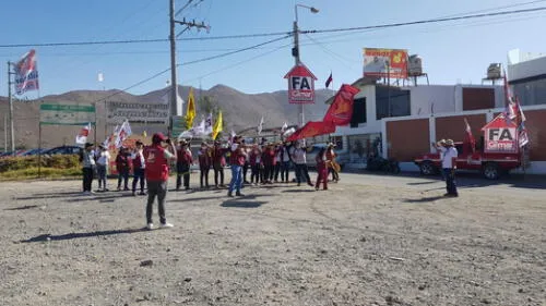 Candidatos no desaprovecharon la oportunidad de hacer campaña política. Foto: La República
