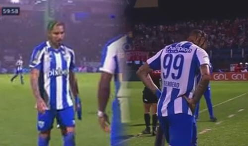 Paolo Guerrero fue titular en el partido Avaí FC vs. Internacional por el Brasileirao. Foto: camptura ESPN2