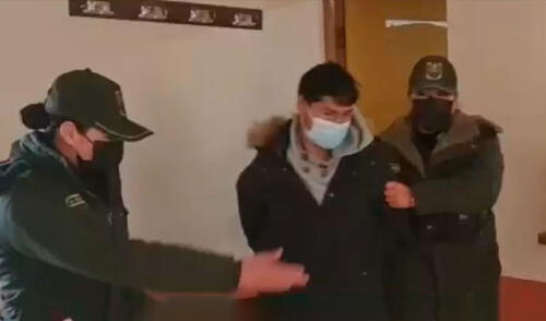 El menor continúa en la UCI del Hospital General San Juan de Dios de Oruro, en Bolivia. Foto: captura de Unitel