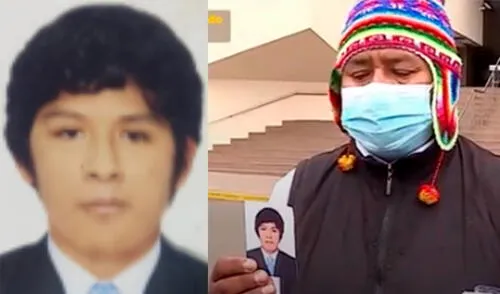 Adolescente vestía polo rojo con negro, pantalón de buzo color plomo y zapatillas rojas. Foto: composición LR / MIMP / captura Latina