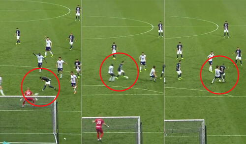 Gol del PSG. Foto: Composición/ESPN