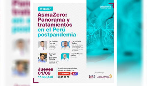 Webinar contará con la participación de diversos especialistas. Foto: difusión