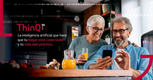 La tecnología de Inteligencia Artificial para el hogar LG ThinQ llega a muchos de los productos de la marca LG. Foto: LG