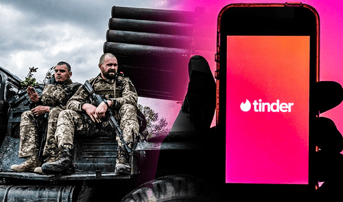Tinder, Telegram y otras redes fueron usadas para el plan ucraniano. Foto: Composición LR/AFP
