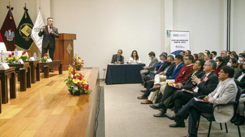 Análisis. SNI dio alternativas de desarrollo a candidatos regionales de Arequipa para que las apliquen en un eventual mandato. Foto: La República