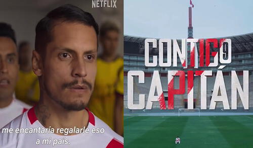 Contigo, capitán. Foto: Netflix Contigo, capitán. Foto: Netflix