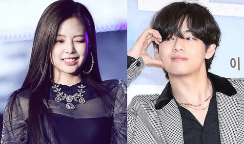 Jennie de BLACKPINK y Taehyung de BTS no han confirmado ni desmentido la relación de forma oficial, pero internautas creen que han dado señales positivas en la red social. Foto: composición LR/YG/Hybe