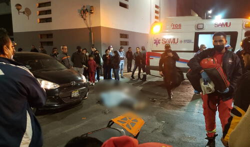 Chofer de motocicleta murió en el choque en Trujillo. Foto: Soltv Perú